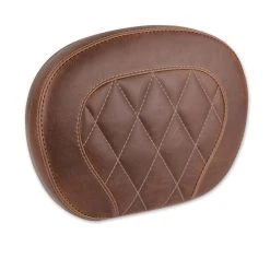 Mustang Diamond Stitch Distressed Brown Setback Sissy Bar Pad