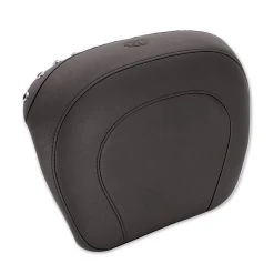 Mustang Black Pearl Center Studded Backrest Pad For Chopped Tour-Pak