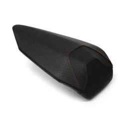 Luimoto Baseline Passenger Seat Cover Carbon Fiber Black/Red