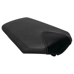 Luimoto Baseline Passenger Seat Cover Carbon Fiber Black
