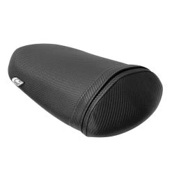 Luimoto Baseline Passenger Seat Cover Carbon Fiber Black