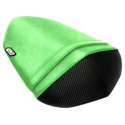 Luimoto Baseline Passenger Seat Cover Lime Green/Carbon Fiber Black