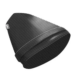 Luimoto Baseline Passenger Seat Cover Carbon Fiber Black