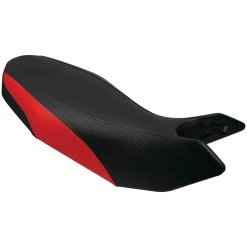 Luimoto Baseline Rider Seat Cover Carbon Fiber Black/Red/Black