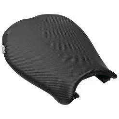 Luimoto Baseline Rider Seat Cover Carbon Fiber Black/Red