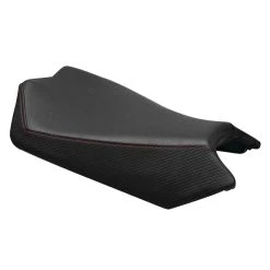 Luimoto Baseline Rider Seat Cover Sport Black/Carbon Fiber Black/Red