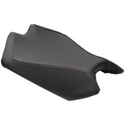 Luimoto Baseline Rider Seat Cover Sport Black/Carbon Fiber Black/Red