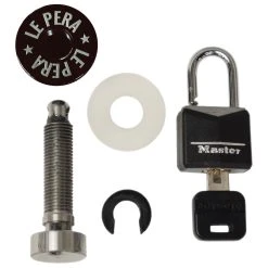 Le Pera Black Seat And Helmet Lock