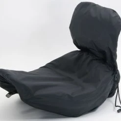 Mustang Solo Seat With Driver Backrest Rain Cover