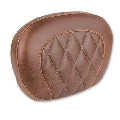 Mustang Brown Diamond Stitch Sissy Bar Pad