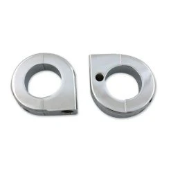 V-Twin Manufacturing Seat Spring Mount Clamp Set