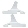 Khrome Werks Chrome Sissy Bar Side Plates