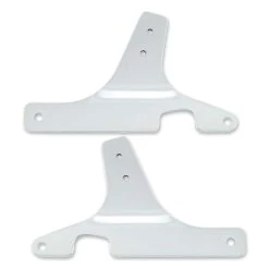 Khrome Werks Chrome Sissy Bar Side Plates